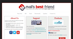 Desktop Screenshot of mailsbestfriend.com